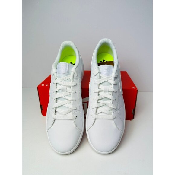 8 Women's Nike Court Royal 2 Next Nature 'Triple White' DH3159-100 - Picture 7 of 9